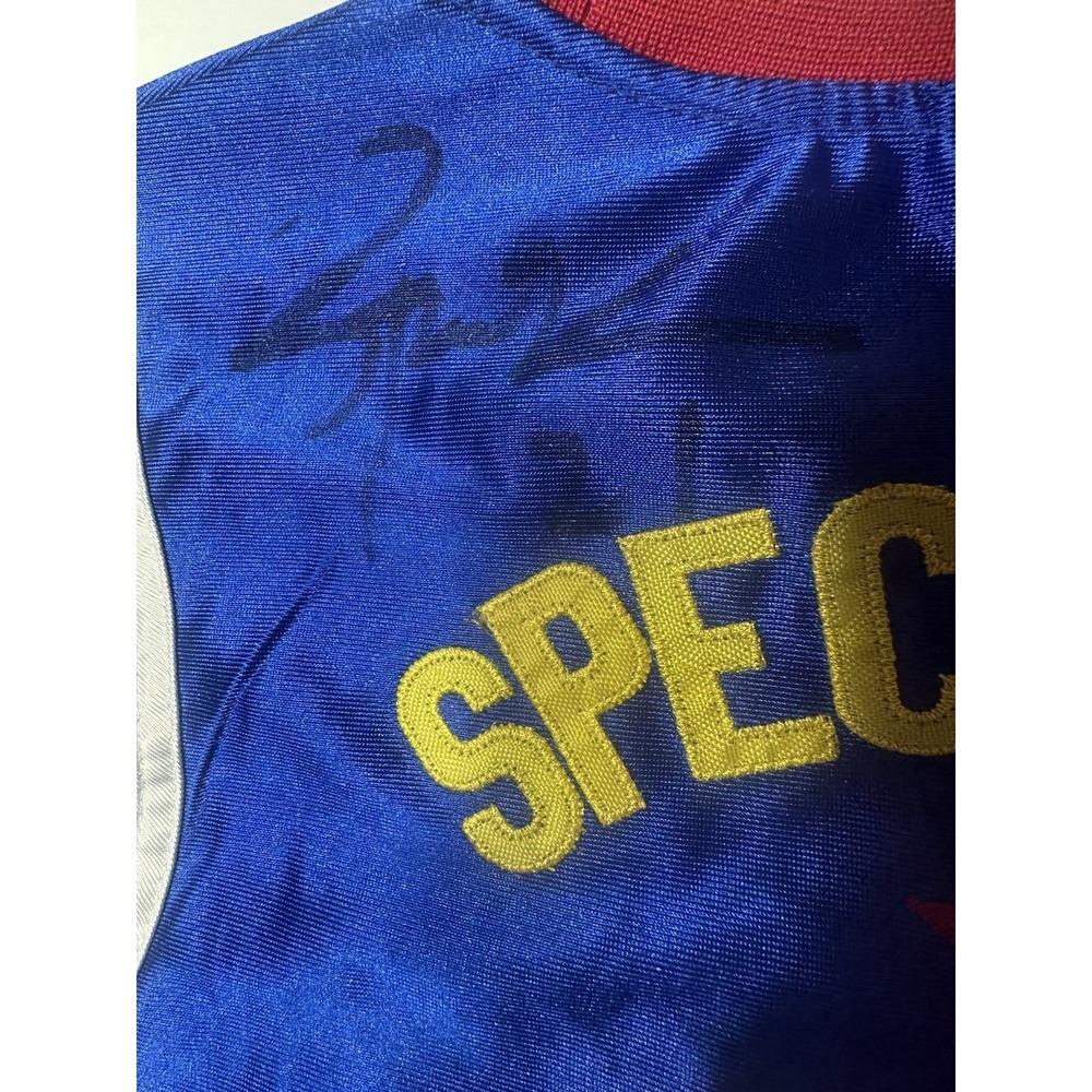 Harlem Globetrotters Special K #21 Autographed Jersey Size L - Picture 3 of 7